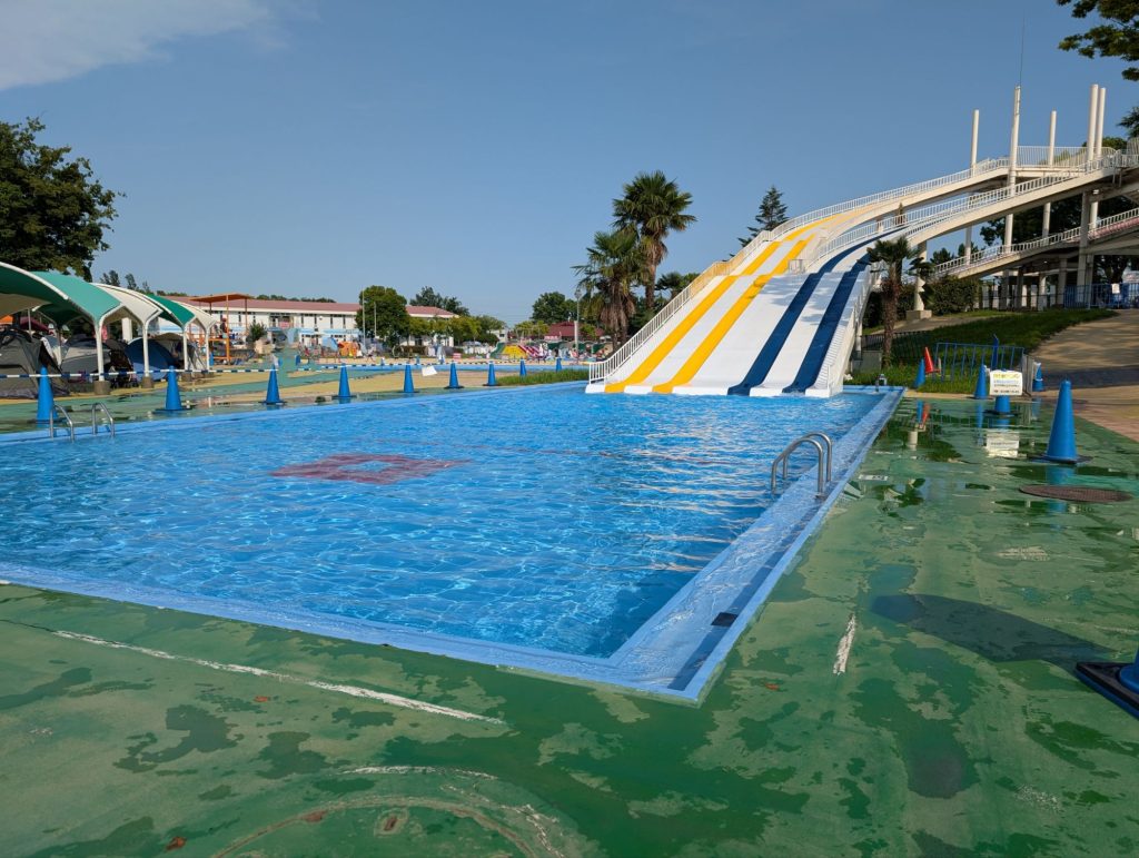 2025年しらこばと水上公園スライダー滑走!3日目