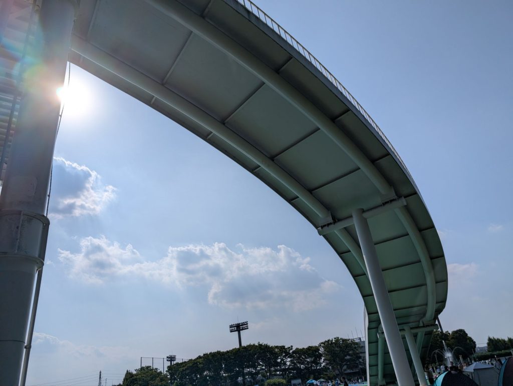 2025年大和田公園プールでスライダー滑走2日目!